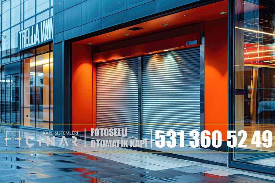 Mağazalar İçin Kepenk Sistemleri - Çınar Kapı Sistemleri