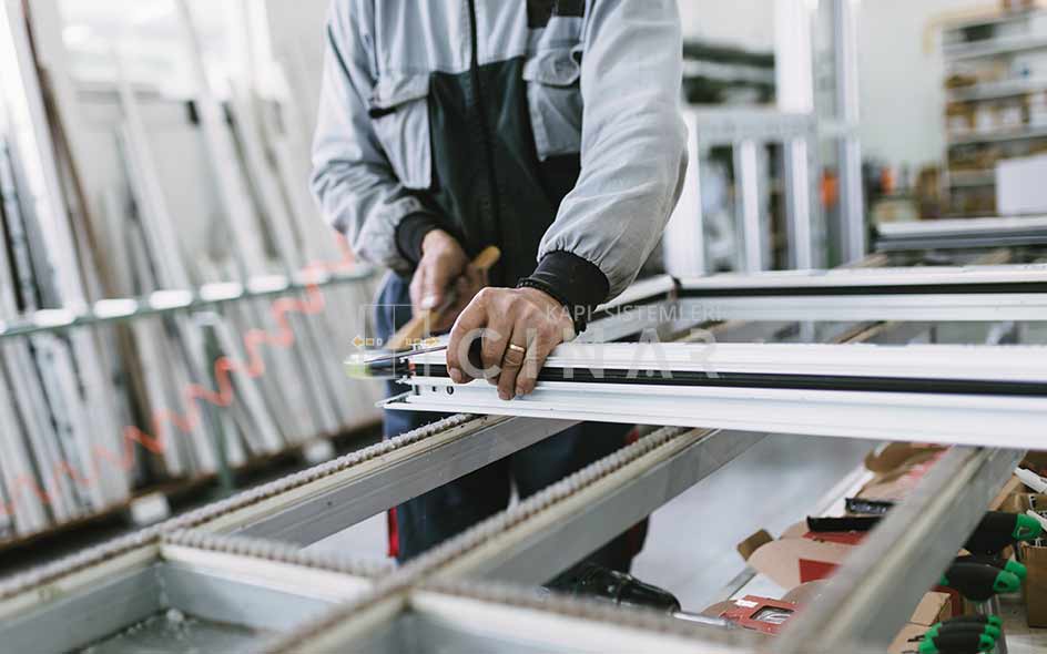 Alüminyum Kapı İmalatı - Çınar Kapı Sistemleri