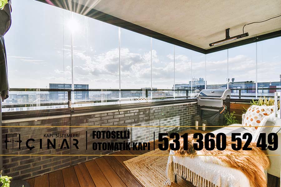 Bahçelievler, Şirinevler Katlanır Cam Balkon Firması - Çınar Kapı Sistemleri