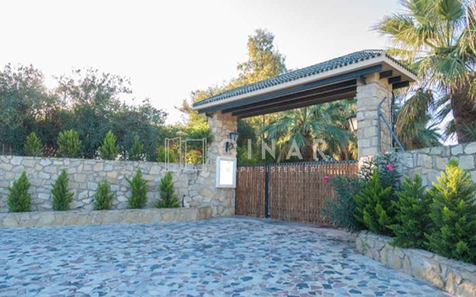 Yana Kayar Otomatik Bahçe Kapısı - Çınar Kapı Sistemleri